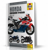 HONDA CBR1000RR FIREBLADE (2004-2007) - instrukcja napraw Haynes