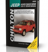 JEEP CHEROKEE(1984-2001), JEEP GRAND CHEROKEE (1993-1998), JEEP COMANCHE, JEEP WAGONEER I JEEP GRAND WAGONEER (1993) - Chilton Repair Manual