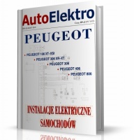 PEUGEOT 106, PEUGEOT 306, PEUGEOT 406 I PEUGEOT 806. INSTALACJE ELEKTRYCZNE SAMOCHODÓW